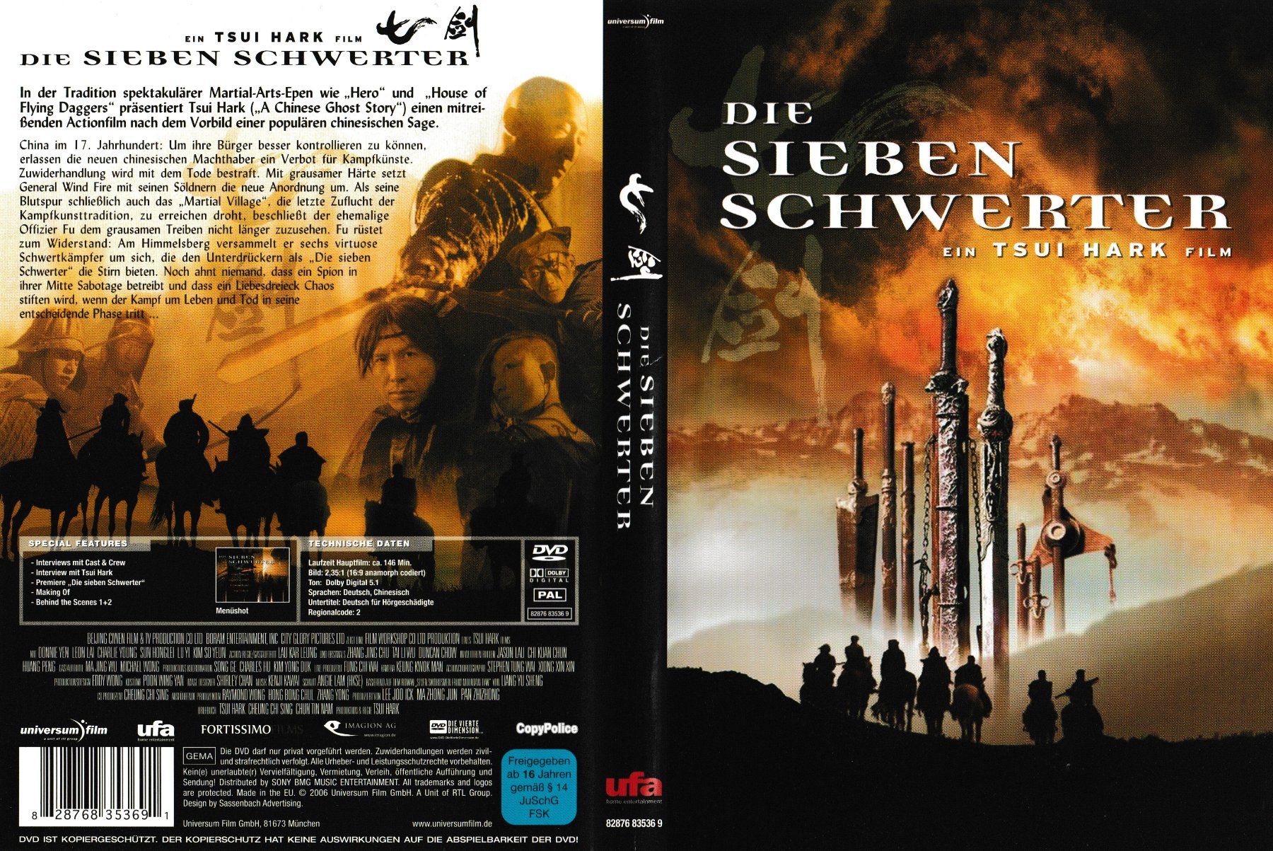 Tutti i DVDs: DVD - Die sieben Schwerter – Usato da Langnau am Albis venduto da MediaRescuerKeLoX