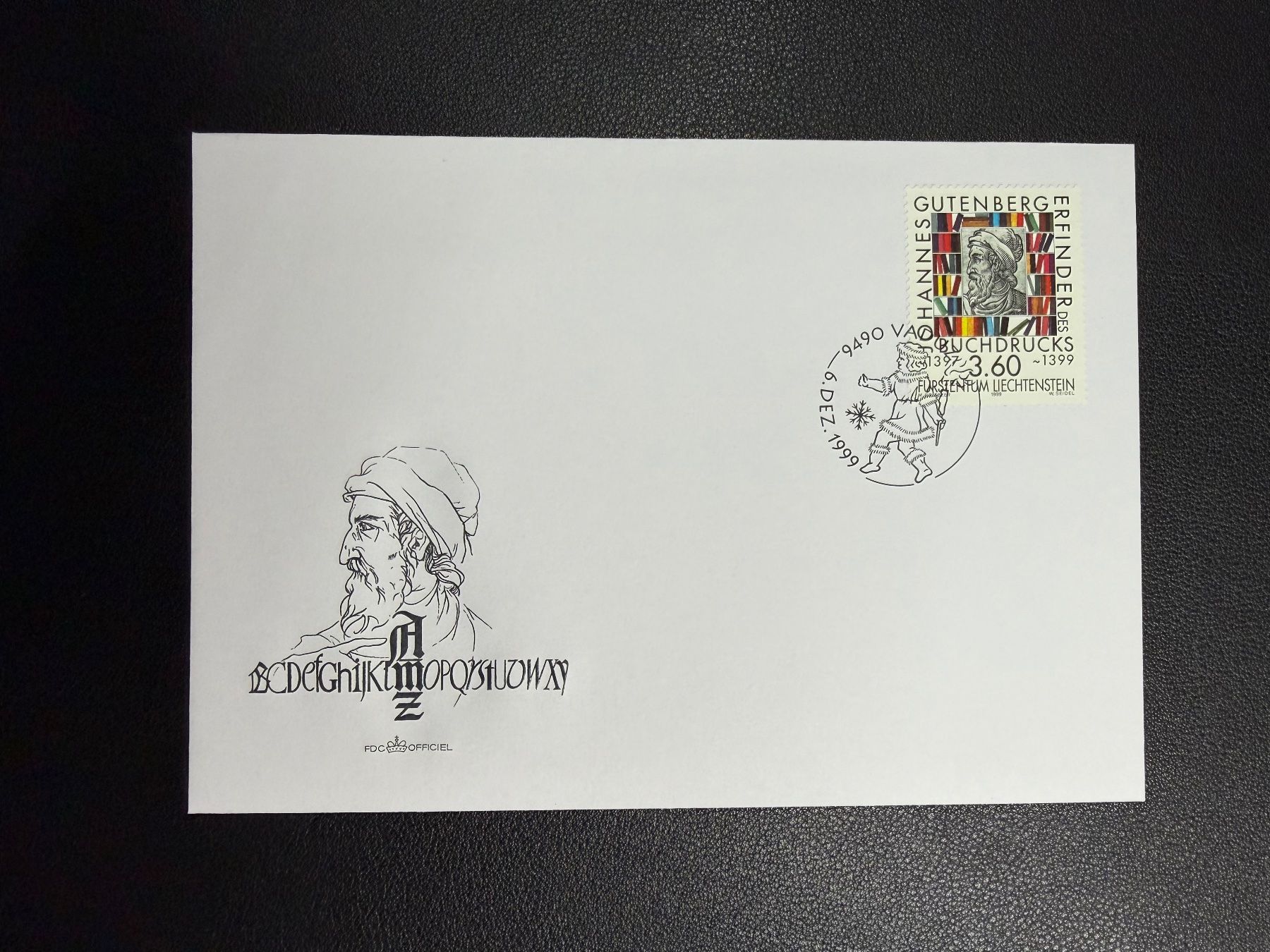 Tutti i francobolli: Liechtenstein FDC 1999 – Usato da oberrüti venduto da jeanmei