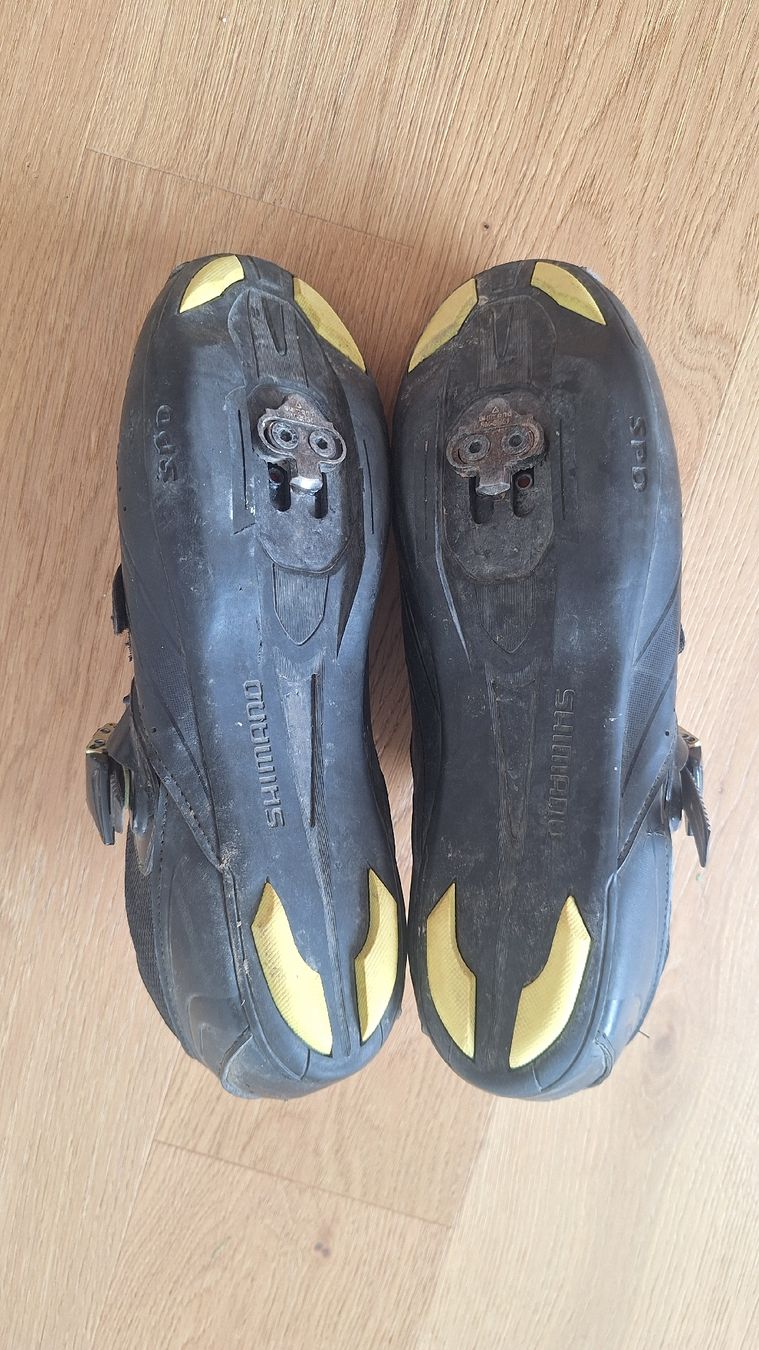 Shimano Herrenschuhe: Veloschuhe SHIMANO Grösse 46 gebraucht – Gebraucht aus Walde AG von Renegate24 1