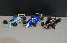 3x Onyx Formel 1 Modellautos 1:43