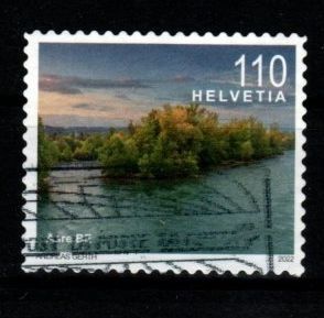 Tutti i francobolli: 2022 - Schweizer Flusslandschaften / Aare BE – Usato da Schaffhausen venduto da poststamp