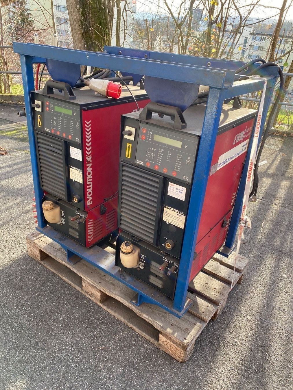 EWM Tutti gli attrezzi: 1x EWM Hightech Welding Phoenix 500 Prog – Usato da Nebikon venduto da schnischna80