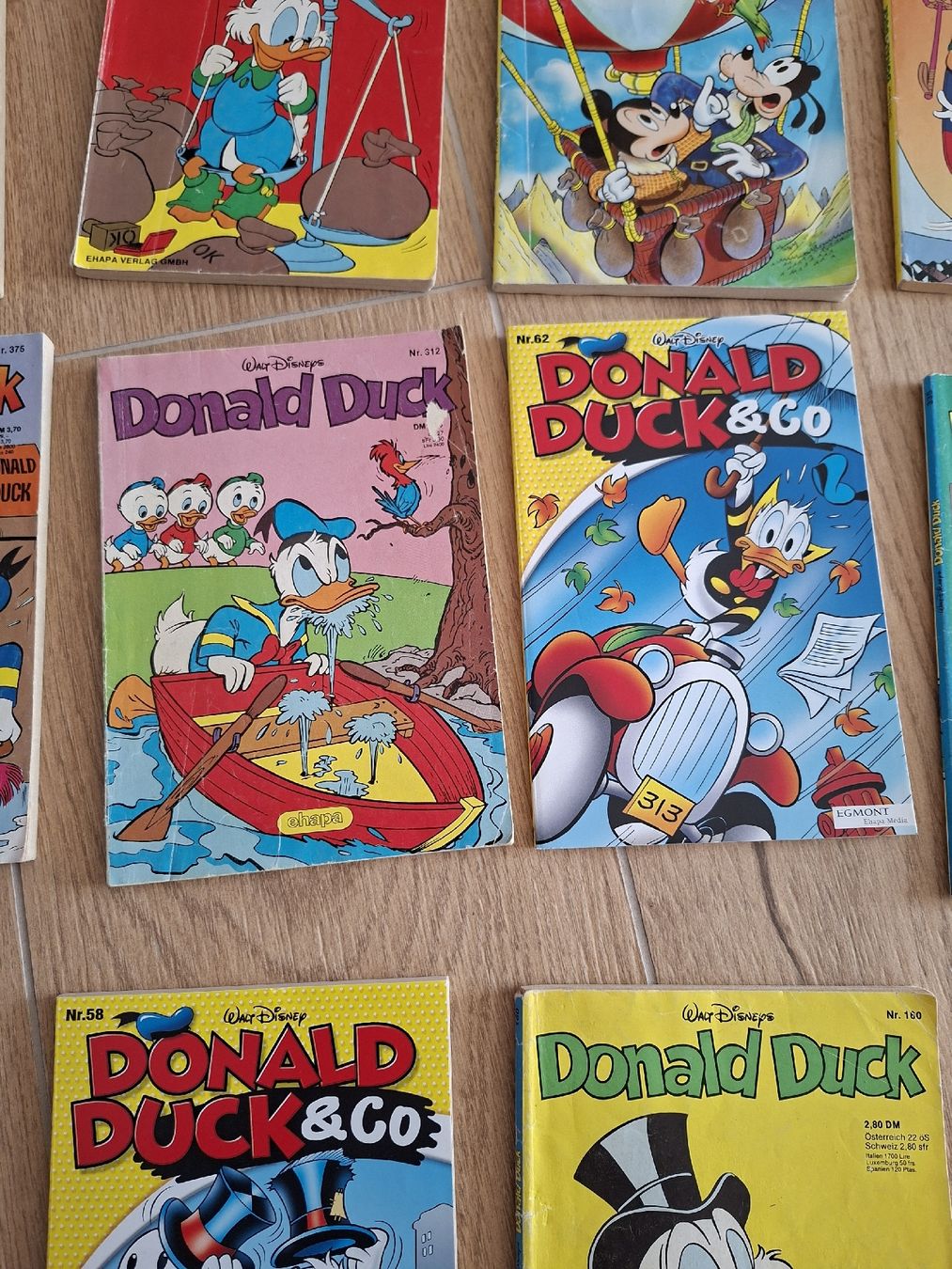 Fumetti: Div. Donald Duck Hefte – Usato da Büsserach venduto da Grenzstein 2
