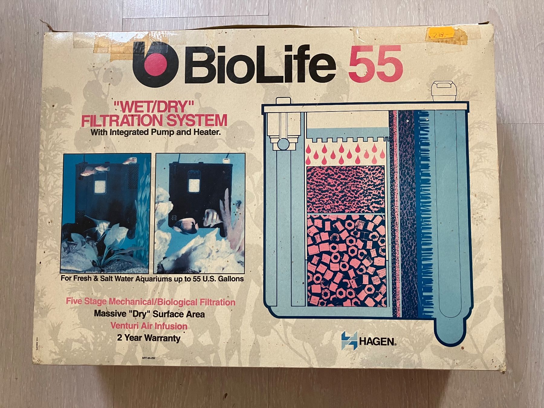 Filter: Aquarium Bio Life 55 innen Filter System mit Heizstab – Neu und originalverpackt aus Schaffhausen von dia_rl66 1