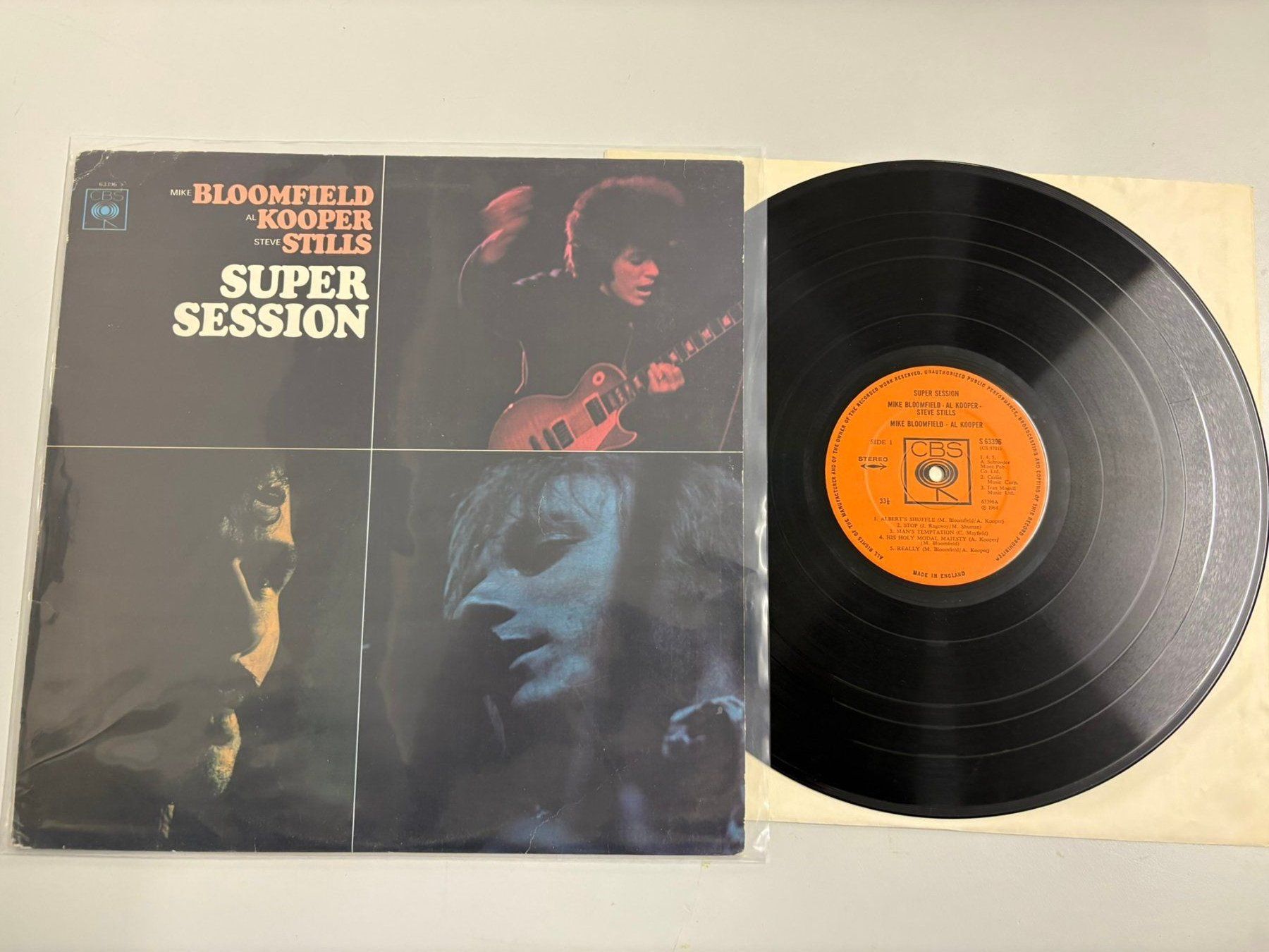 Dischi in vinile: Bloomfield, Mike |Al Kooper|Stephen Stills - Super Session - – Usato da Zofingen venduto da Bigron