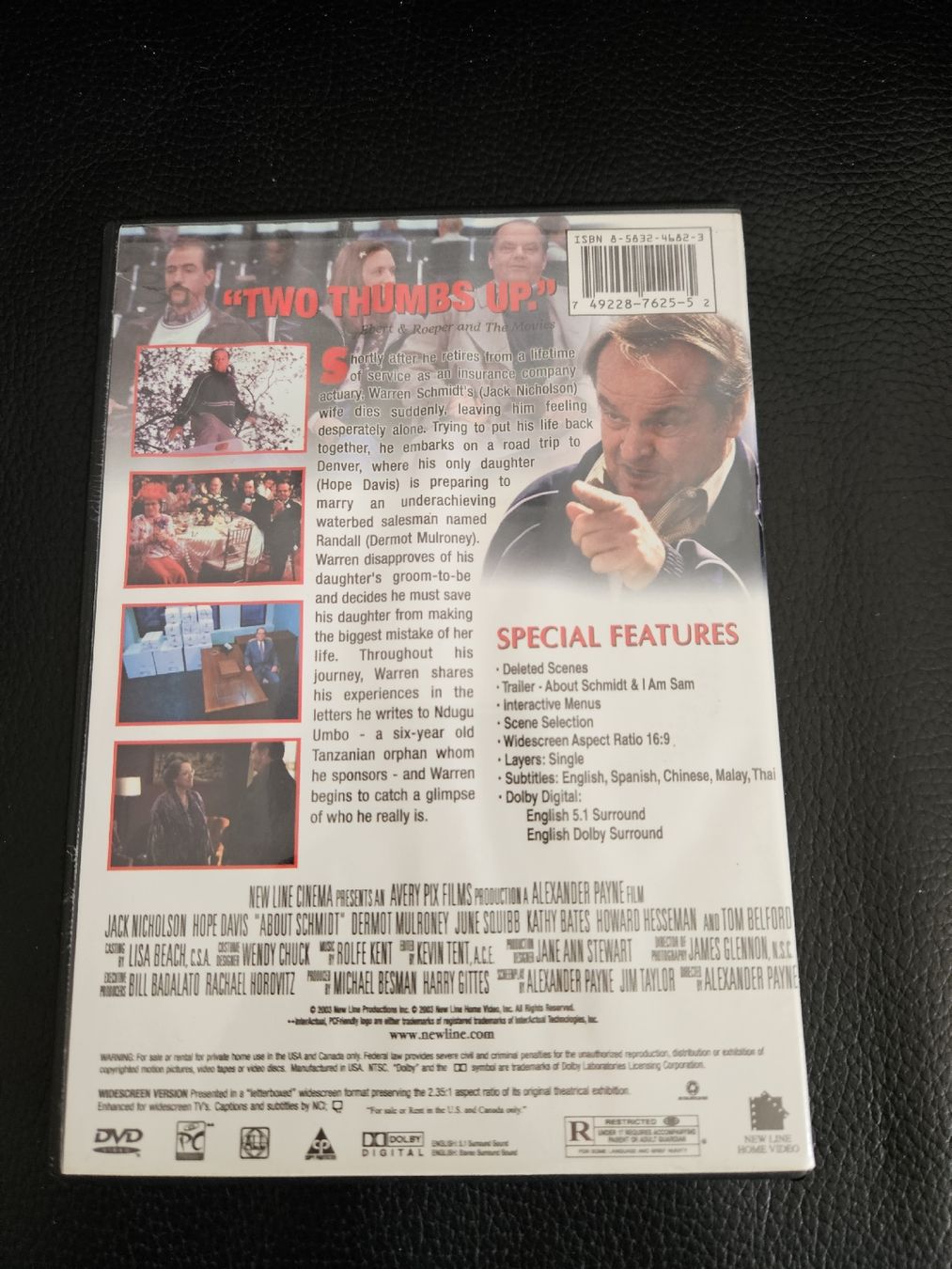 Alle DVDs: About Schmidt DVD mit Jack Nicholson – Gebraucht aus Oberdorf BL von BaldenEagle 3