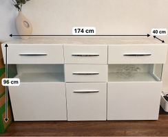 Weisse Kommode