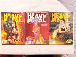 Engl. Heavy Metal Magazine 3 Ausgaben Fantasy /guter Zustand