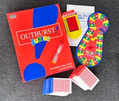 🌈 OUTTBURST Junior - Das explosive Tempospiel ab 6 Jahren