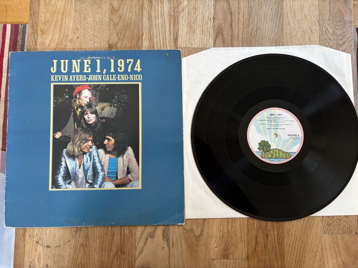 Dischi in vinile: June 01, 1974/ Ayers, Cale, Eno, Nico – Usato da Lausanne venduto da Ddell