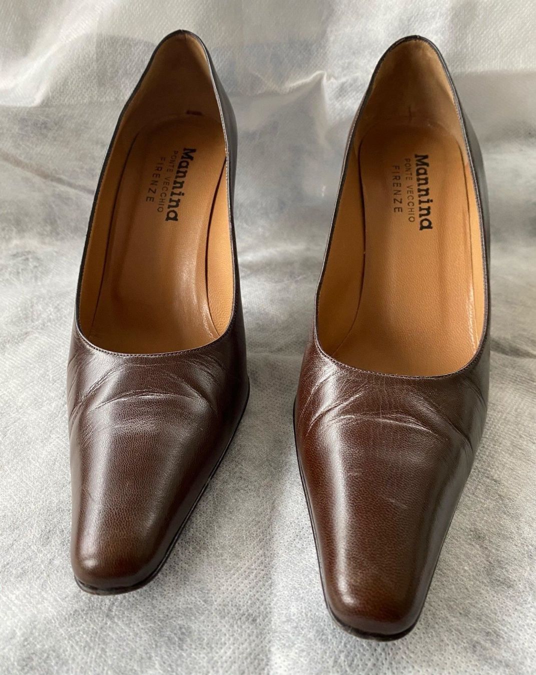 Damenschuhe: Nice Italian Leather High-heeled Shoes – Gebraucht aus Wohlen b. Bern von cookiemonster