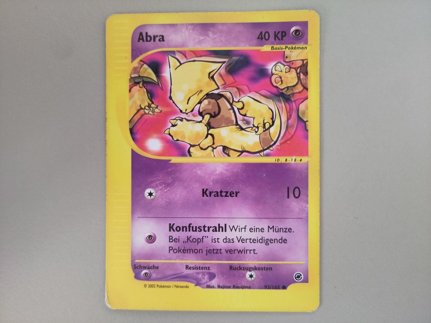 Pokémon Cartes à collectionner: Expedition Abra 93/165 - DE – D'occasion à Bern par gil_rkx8