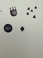 Rubber stamp: fruit