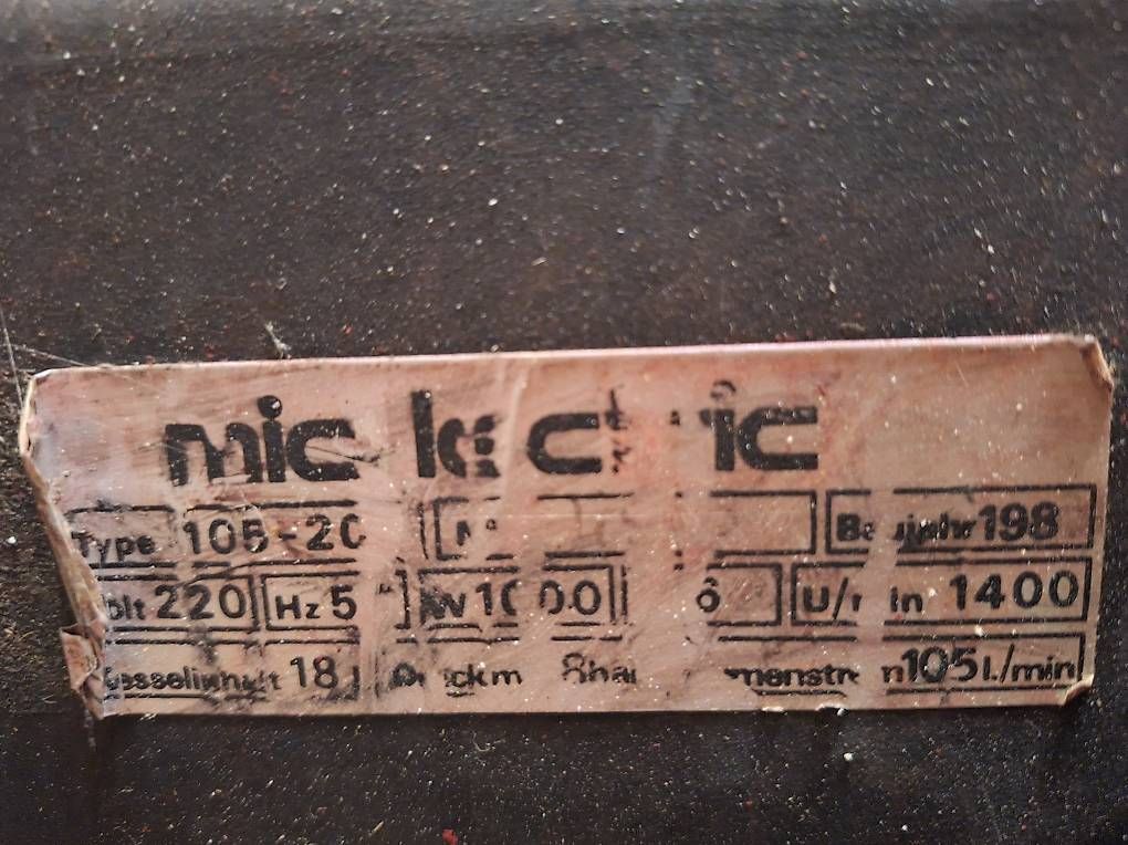 Compresseurs: alter Kompressor Nicletic Typ 105-2C - funktionstüchtig – D'occasion à Oftringen par isa_5cwl 2