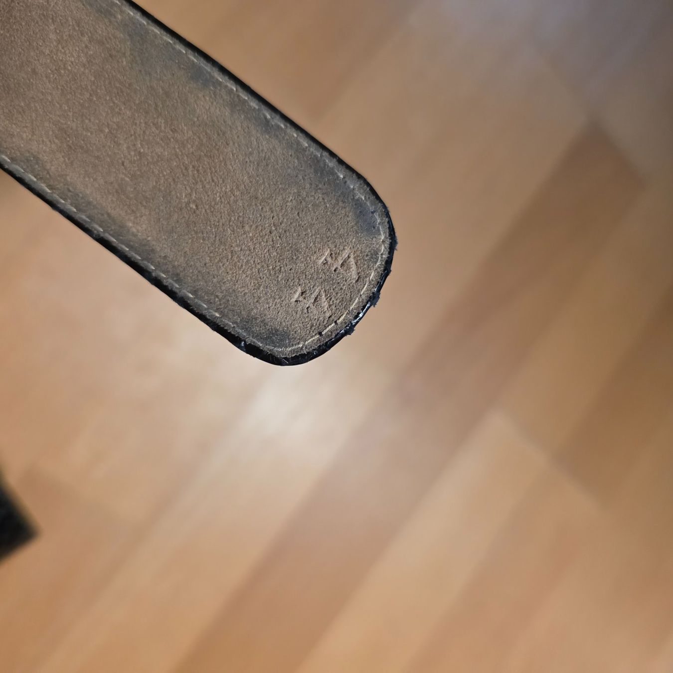 Cinture: Eleganter schwarzer Gürtel mit Schlangenmuster – Usato da Wald ZH venduto da CapLux 5