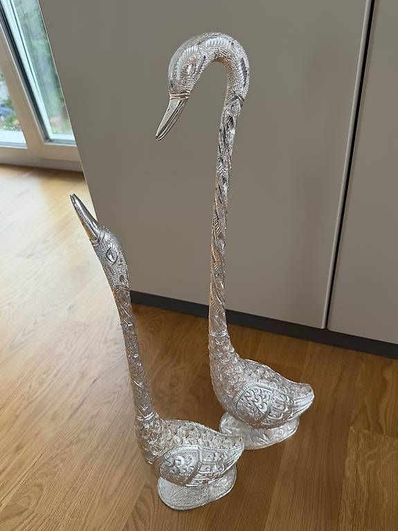 Skulpturen & Statuen: 2 Paar wunderschöne Schwäne – Gebraucht aus Embrach von ber_8fgp 2