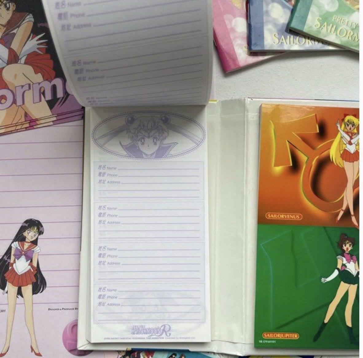 Blocs de correspondance: Notepads Sailor Moon  – D'occasion à Genève par Lilimouss