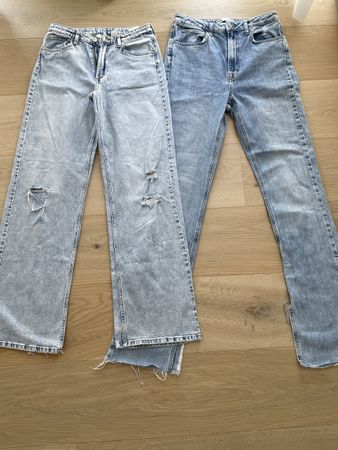2 Hosen aus ZARA und H&M für Mädchen und Frauen