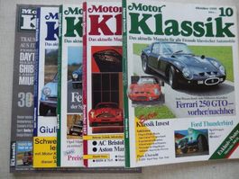 5 Magazine "Motor Klassik" Ferrari Top