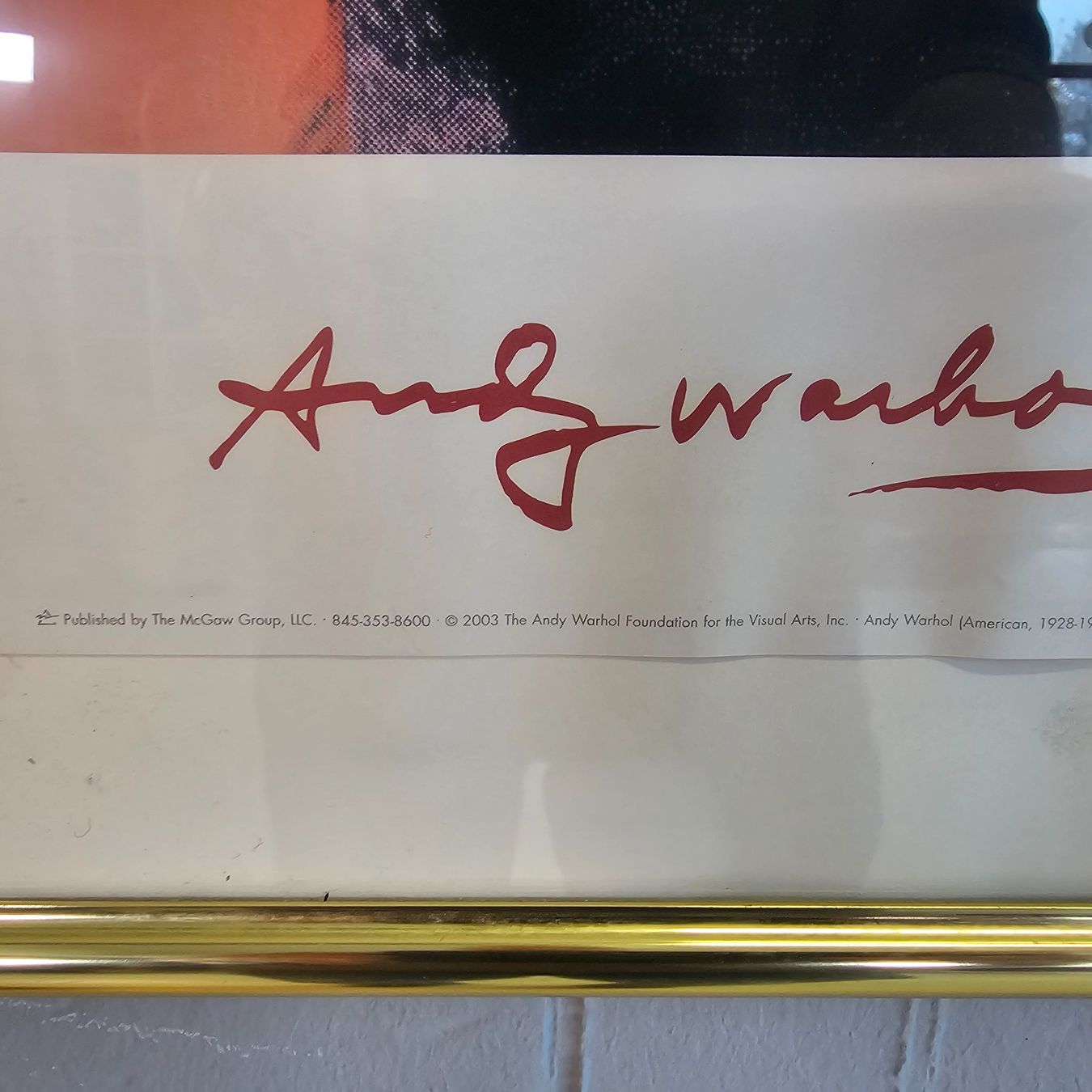 Grafica & Litografie: Andy Warhol: Marilyn Monroe,  Lithographie Print USA 2003 – Usato da Nottwil venduto da Wondewa-Shop 7