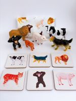 Lovevery Animal Match Montessori Tier-Memoryspiel Animaux