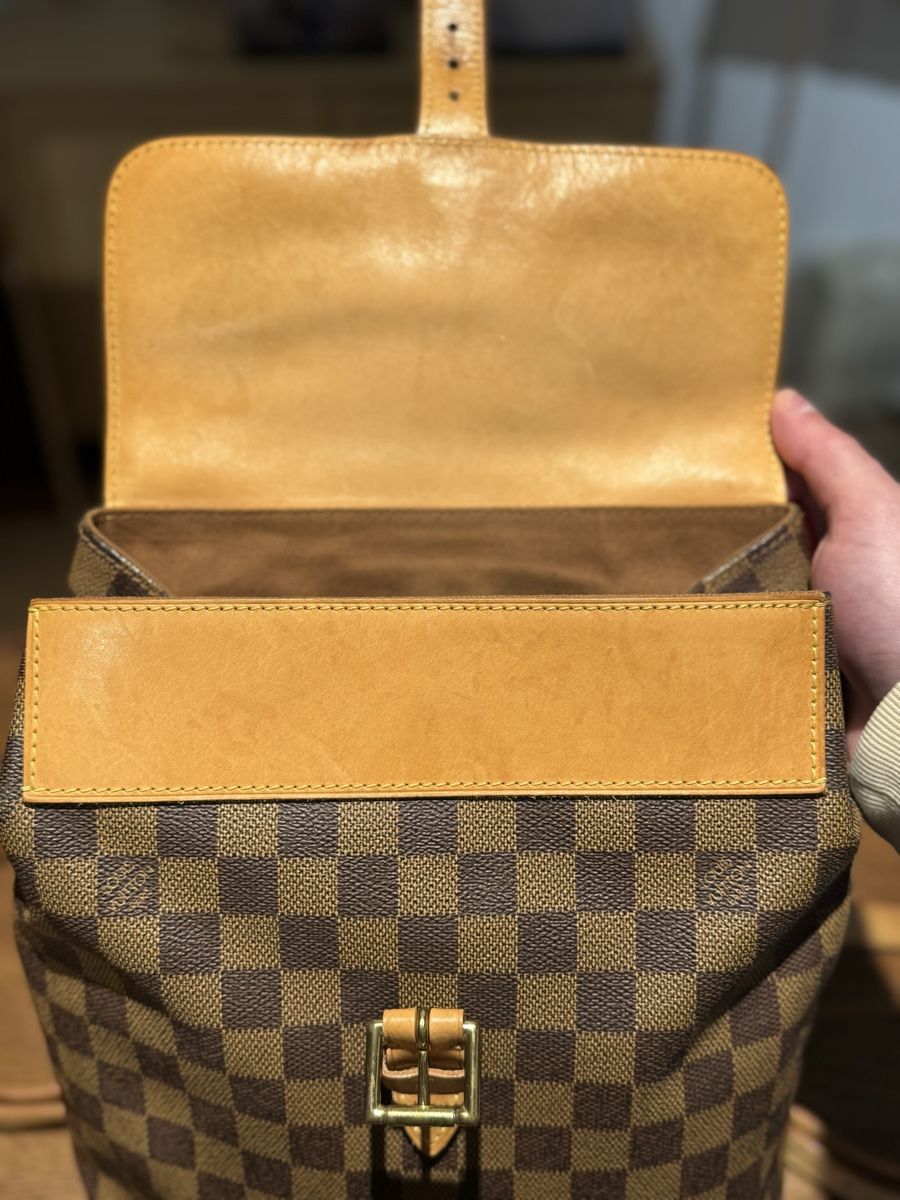 Louis Vuitton Zaini: Louis Vuitton Damier Ébène 100e Anniversaire Arlequin – Usato da Granges-de-Vesin venduto da Assyd 6