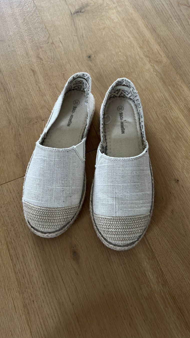 Damenschuhe: BEACH MOUNTAIN Gipsy Damen Espadrilles Gr. 36 – Gebraucht aus Hondrich von Greppen37