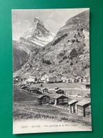 Zermatt - Vue générale et le Mont-Cervin