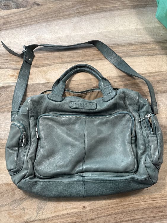 Liebeskind Berlin Vintage Leder Handtasche, Top! (Gebraucht) in