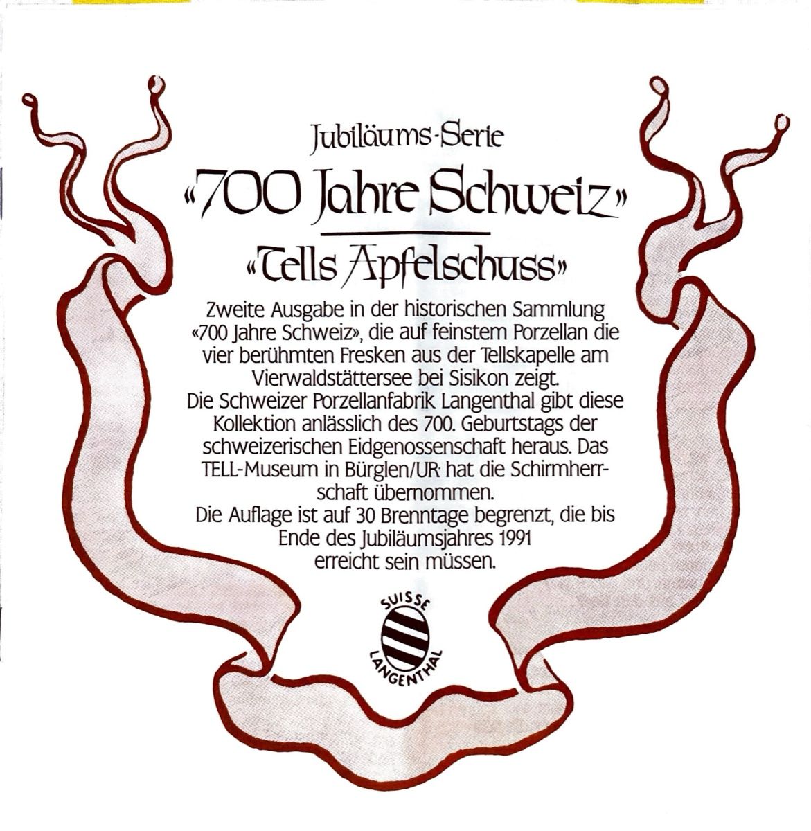 Tutte le decorazioni: Schmuckteller 700 Jahre Schweiz – Usato da Basel venduto da stiefeli63 3
