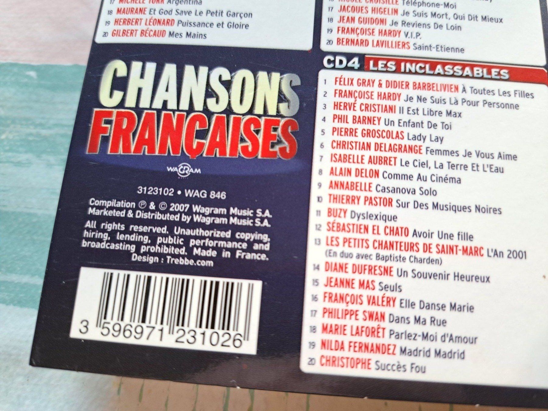CD: Cd Coffret Chansons Françaises 5 Cds – Usato da Pully venduto da bro_n52j 6