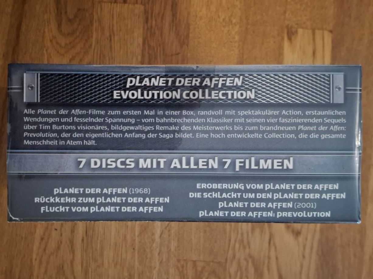 Tutti i DVDs: Planet der Affen - Evolution Collection (OVP) – Nuovo e nell'imballaggio originale da St. Gallen venduto da Flimmerstube 2