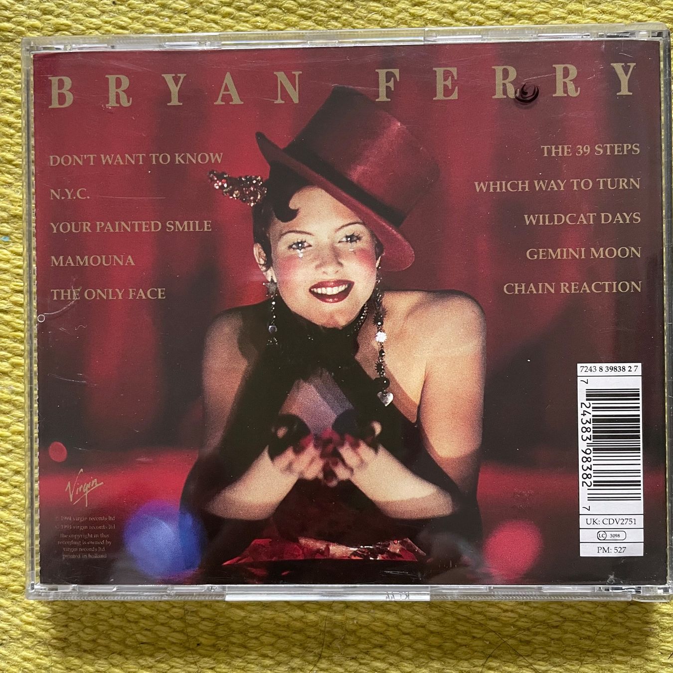 CD: BRYAN FERRY-MAMOUNA – Usato da Rorschacherberg venduto da CD-Roli 1