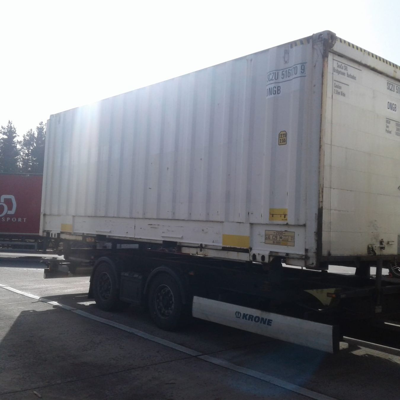 Contenitori edile: Wechselbrücke Container auf Stelzen BDF 7,45m Rolltor Rollto – Usato da Hamburg venduto da inf_r2kx 3