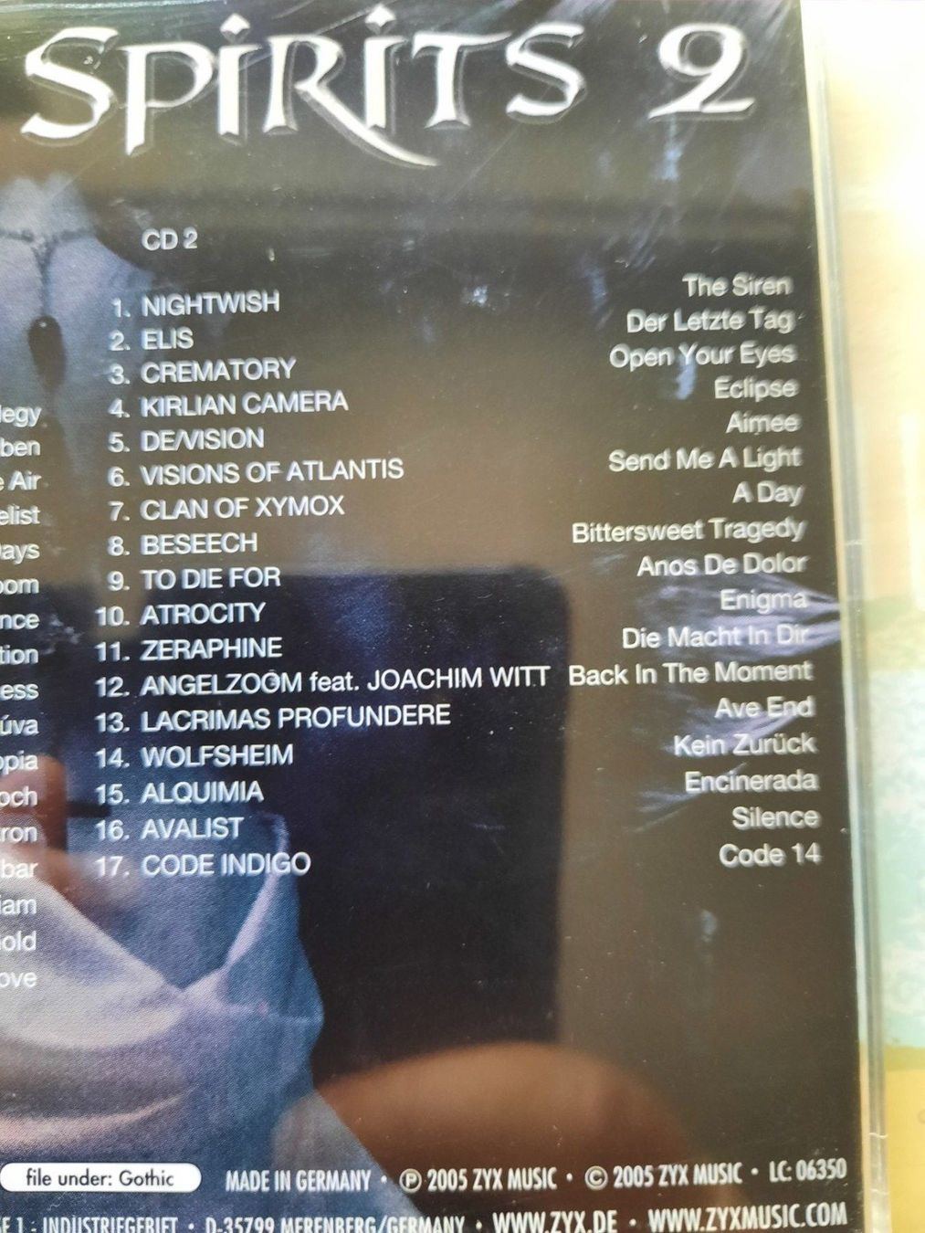 CDs: CD Gothic Spirits 2 ( Double album ) – D'occasion à Pully par bro_n52j 3