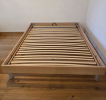 Bettgestell 160 cm inkl. Lattenrost – Holz – guter Zustand