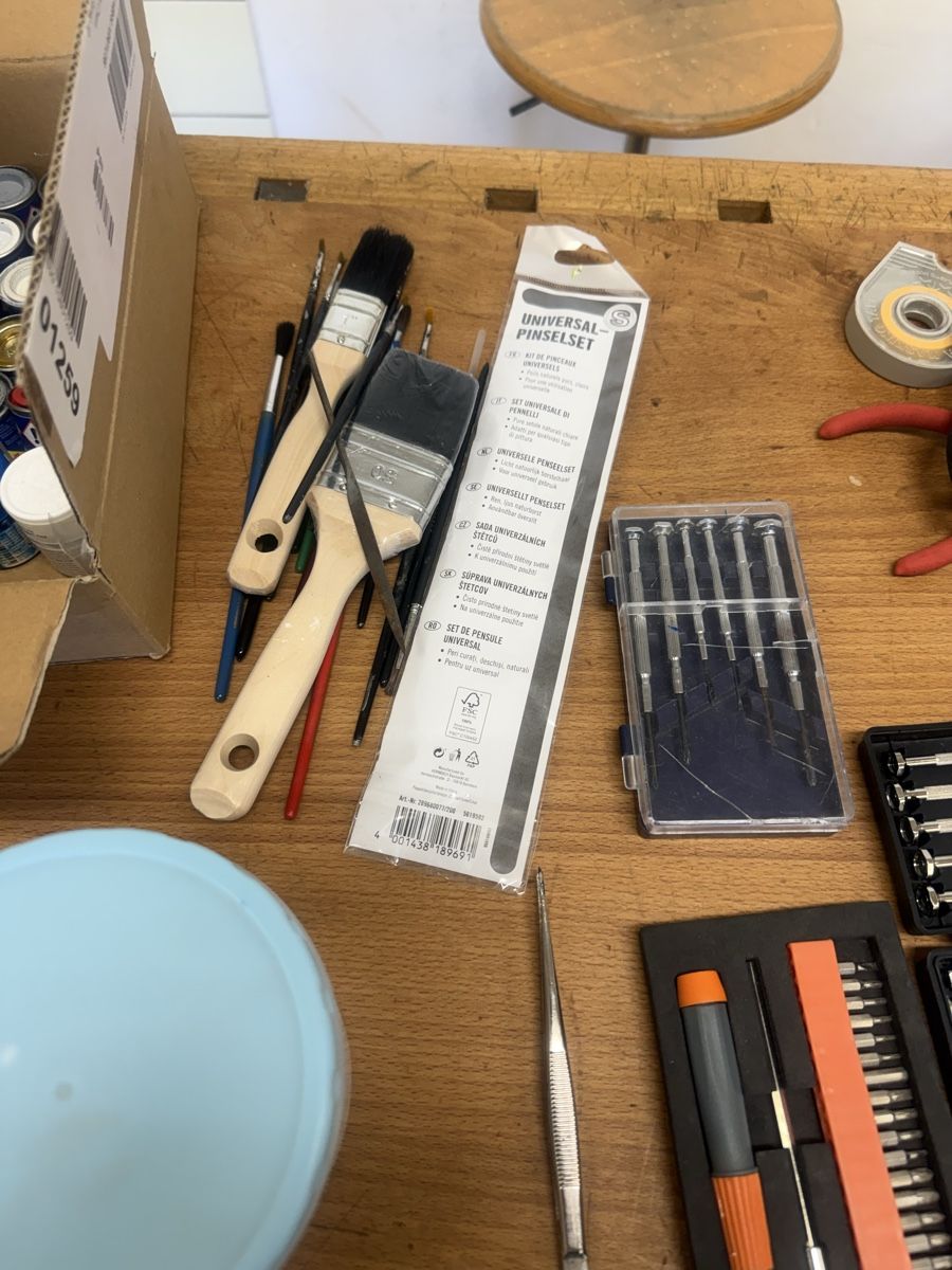 Tutti gli attrezzi: Timbertech aérographe et compresseur avec accessoires – Usato da Chexbres venduto da rochecolombe 4