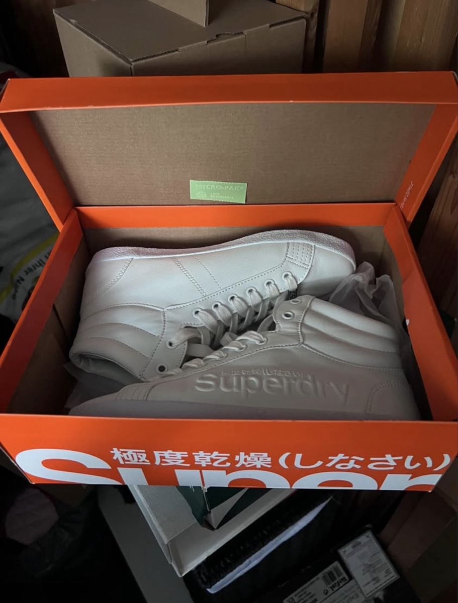 Scarpe da donna: Superdry Damen Sneaker High Top – Nuovo e nell'imballaggio originale da Kloten venduto da ttuna 1