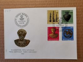 Enveloppe Fête Nationale 1972