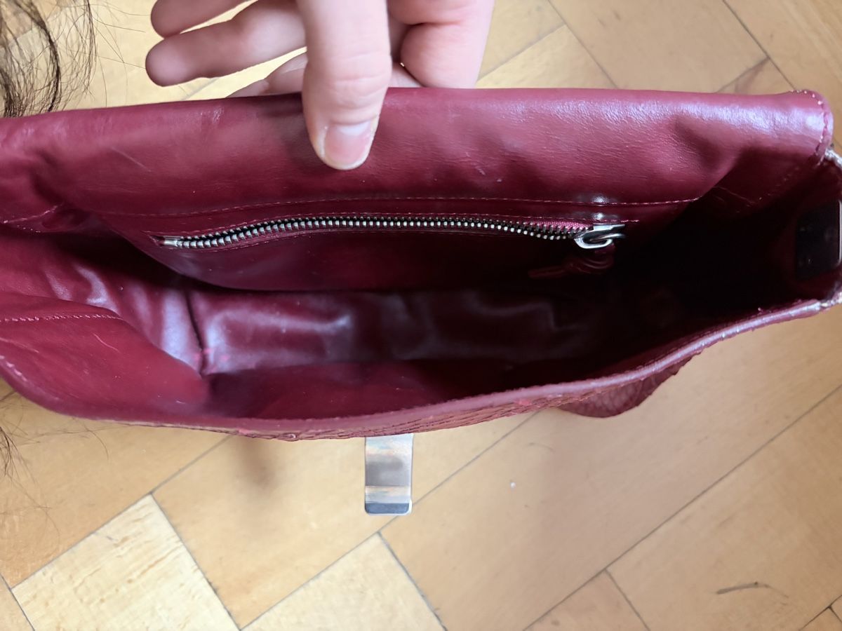Proenza Schouler Borse da donna: Proenza Schouler Burgundy Python Leather Chain Bag – Usato da Zürich venduto da Michelleanca 2