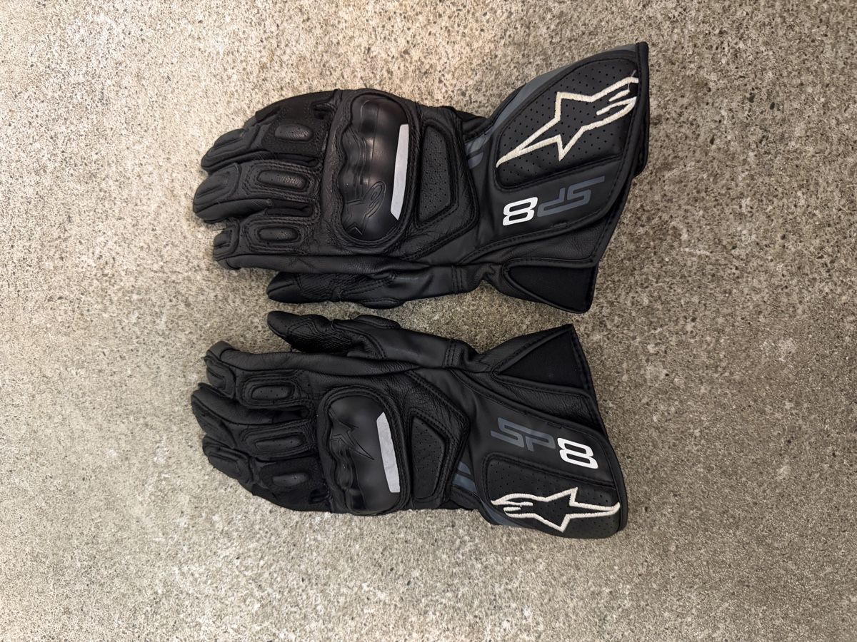 Alpinestars Handschuhe & Handstulpen: Motorradhandschuhe Alpinestars SP8 Grösse L – Gebraucht aus Schöftland von nevio74