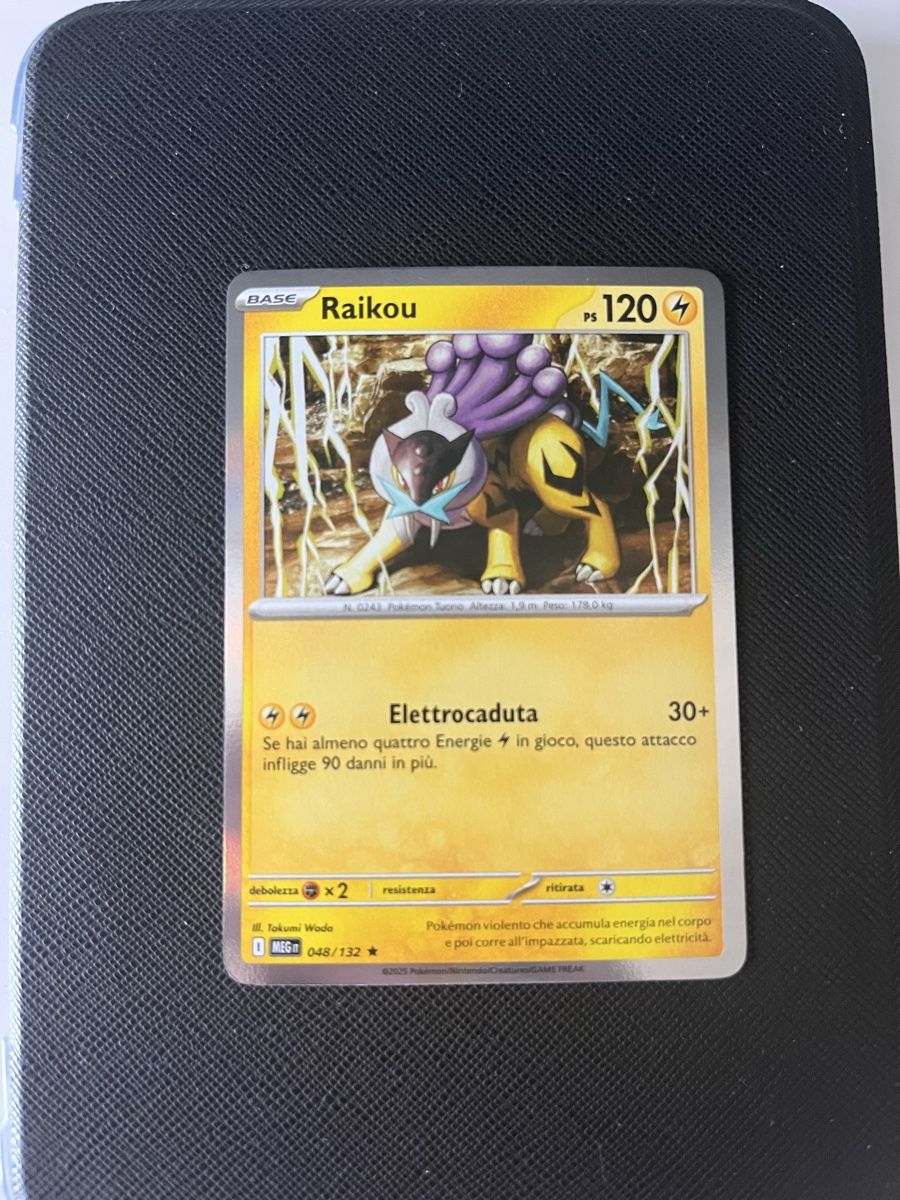 Pokémon Carte collezionabili: Raikou Mega Evolution – Usato da Massagno venduto da Pkmn93