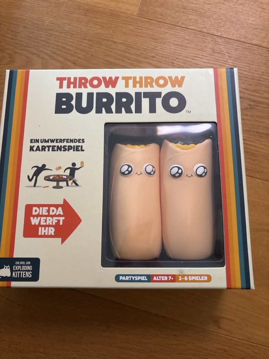 Giochi: Kartenspiel Throw Throw Burrito von Exploding Kittens – Nuovo (secondo la descrizione) da Pfaffnau venduto da Celi77777