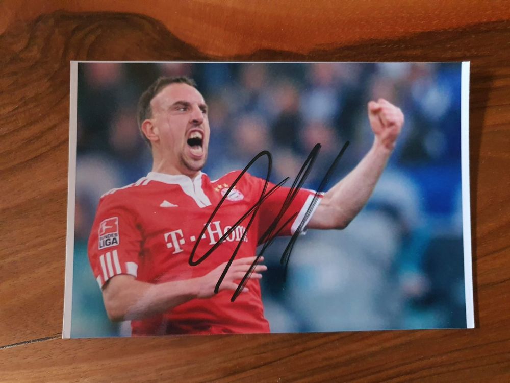 Franck Ribery, ex Bayern, handsigniert (Gebraucht) in Buchs ZH für CHF ...