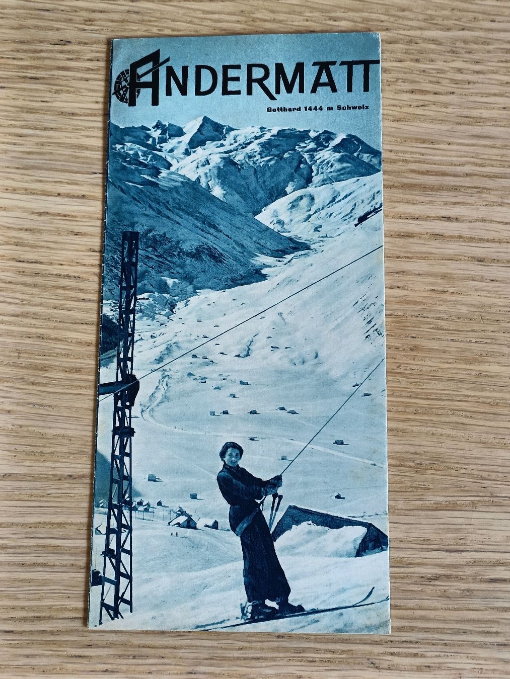 Documenti: Alter Prospekt / Andermatt - Ausgabe ca. 1939 – Usato da Brugg AG venduto da Ente015