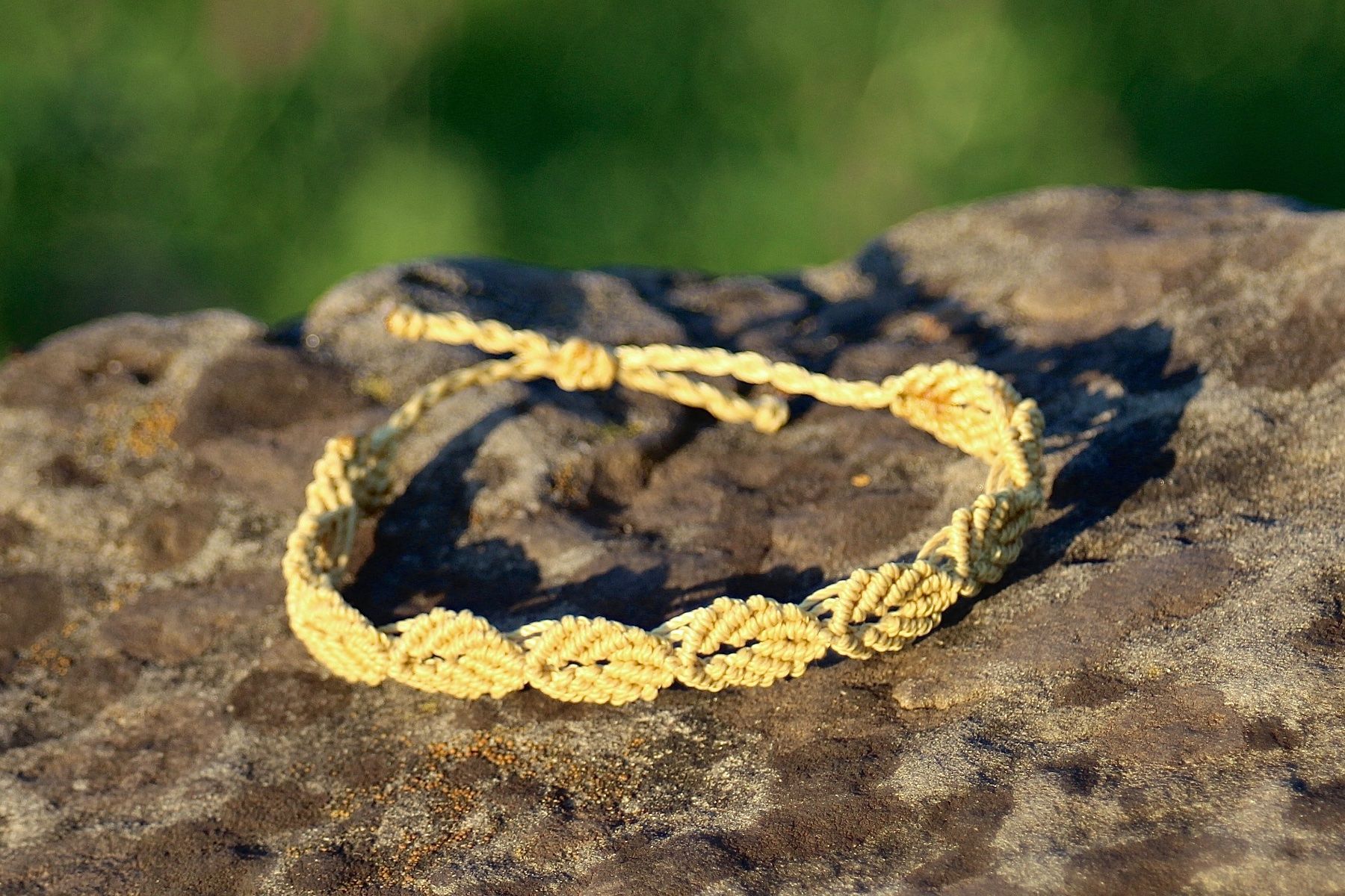 Bracciali & Braccialetti: ramina - Makramee Armband - Personalisierbar – Nuovo (secondo la descrizione) da Heerbrugg venduto da R.St27 4