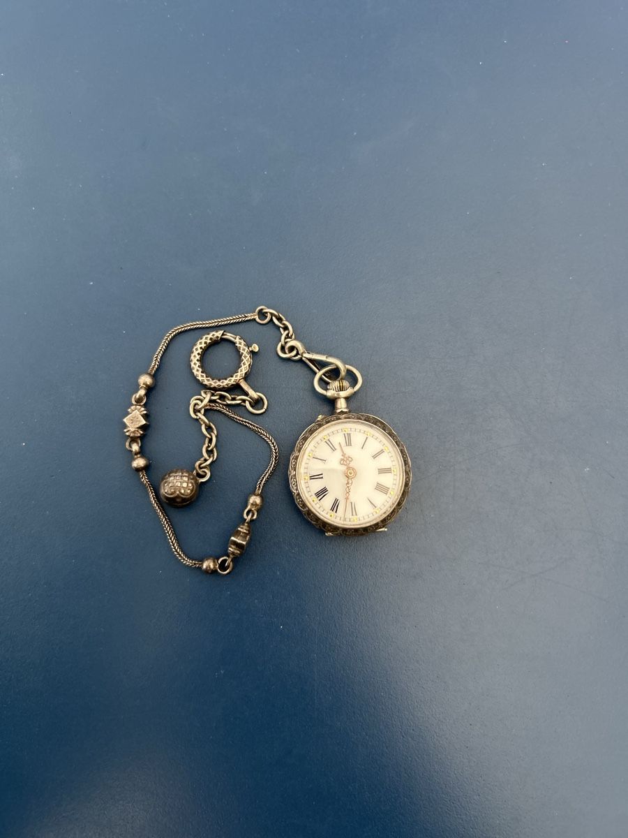 Altri accessori per orologi: Antike Taschenuhr mit Kette – Usato da Zuchwil venduto da celixne 3