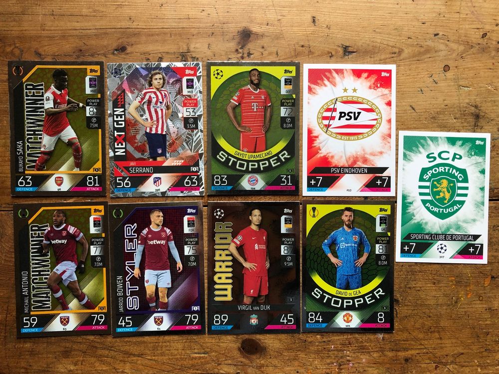 Bundesliga Match Attax Christmas Box 2025/26 | 133 Karten Inkl. 4 Limited Editions & Holiday Karten