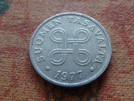 FINLANDE  1  Penni  1977