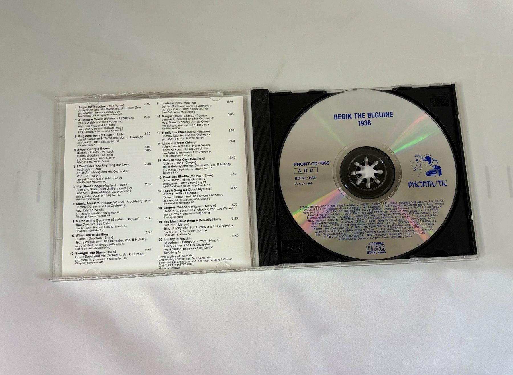 CD: Musik CDs 4 Stk. "Jazz" – Usato da Zürich venduto da Drahtzug 6